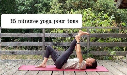 15 minutes Yoga pour tous 100822